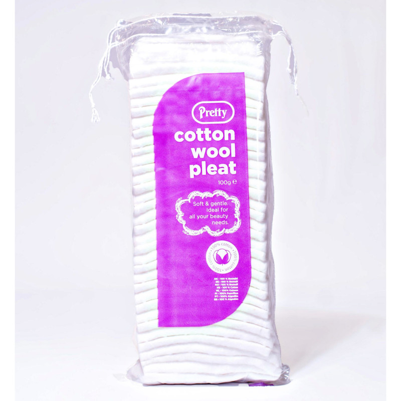 Pretty Soft and Gentle Cotton Wool Pleat 100g