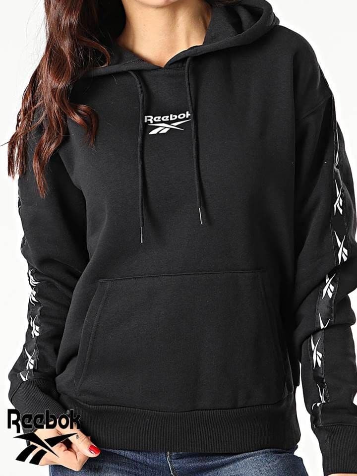 Women’s Reebok ‘Tape Pack’ Hooded Sweat shirt