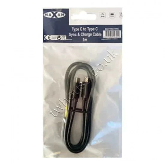 MAXAM Type-C to Type-C 1M Sync and Charge Cable