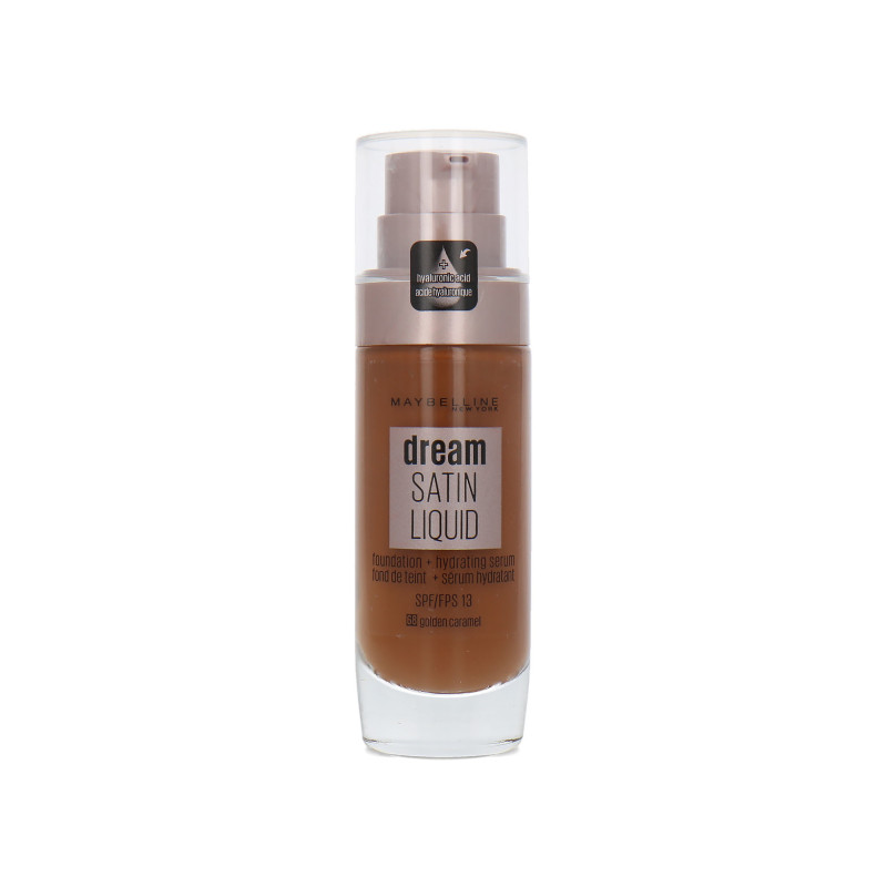 Maybelline Dream Satin Liquid Foundation + Hydrating Serum - 68 GOLDEN CARAMEL