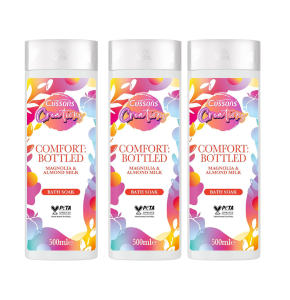 Creations Comfort: Bottled Magnolia & Almond Milk Bath Soak 500ml