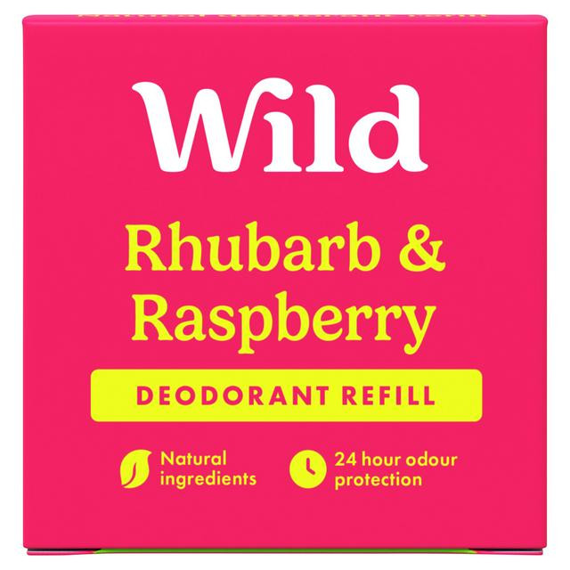 Wild Rhubarb & Raspberry Deodorant Refill 40g