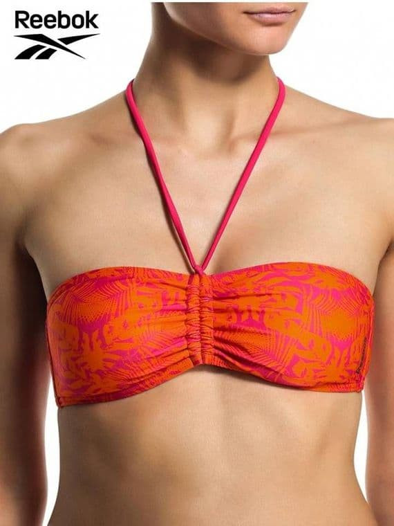 Women's Reebok Bandeau Bikini Top