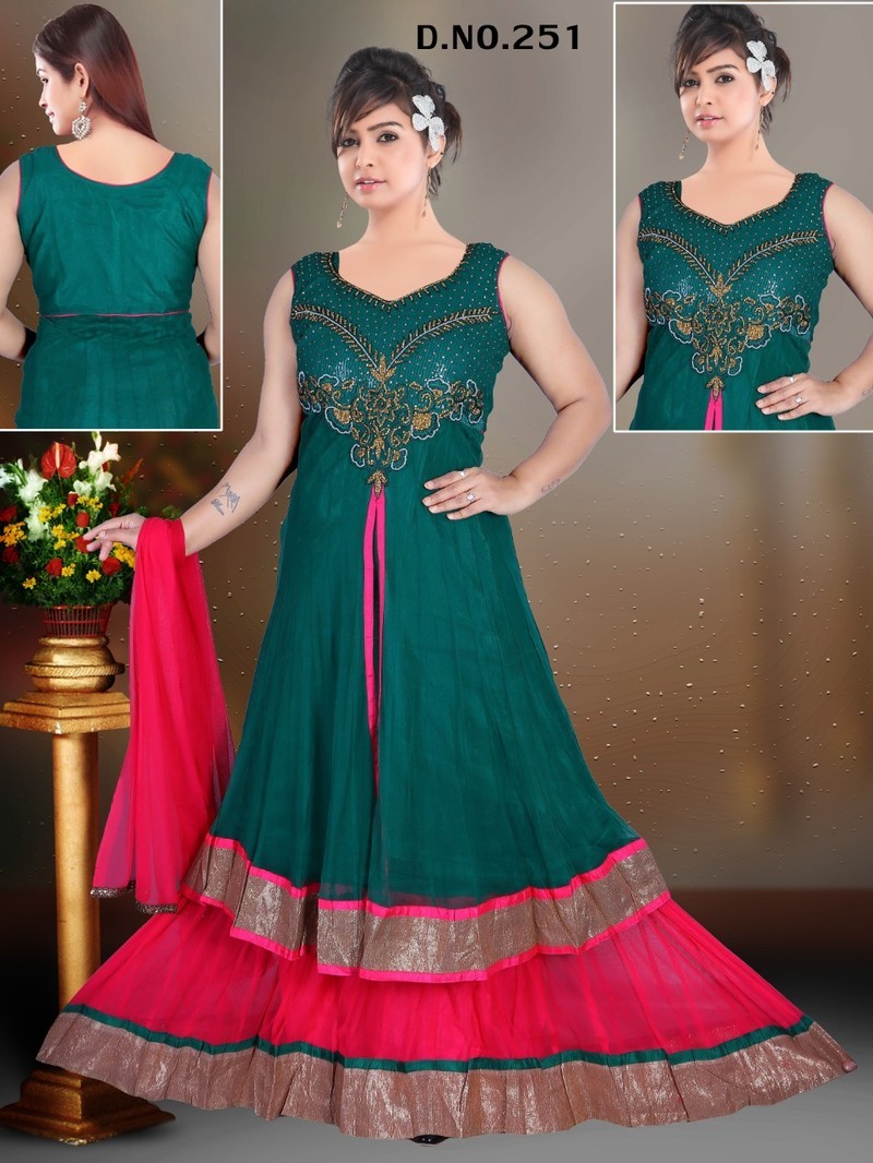 Mila - Net Zardoshi Work Lehenga Choli