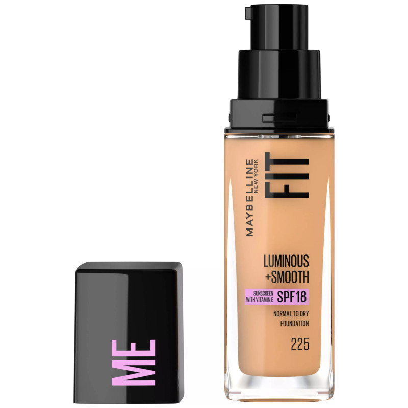 Fit Me Luminous & Smooth Foundation Security Label - 225 MEDIUM BUFF