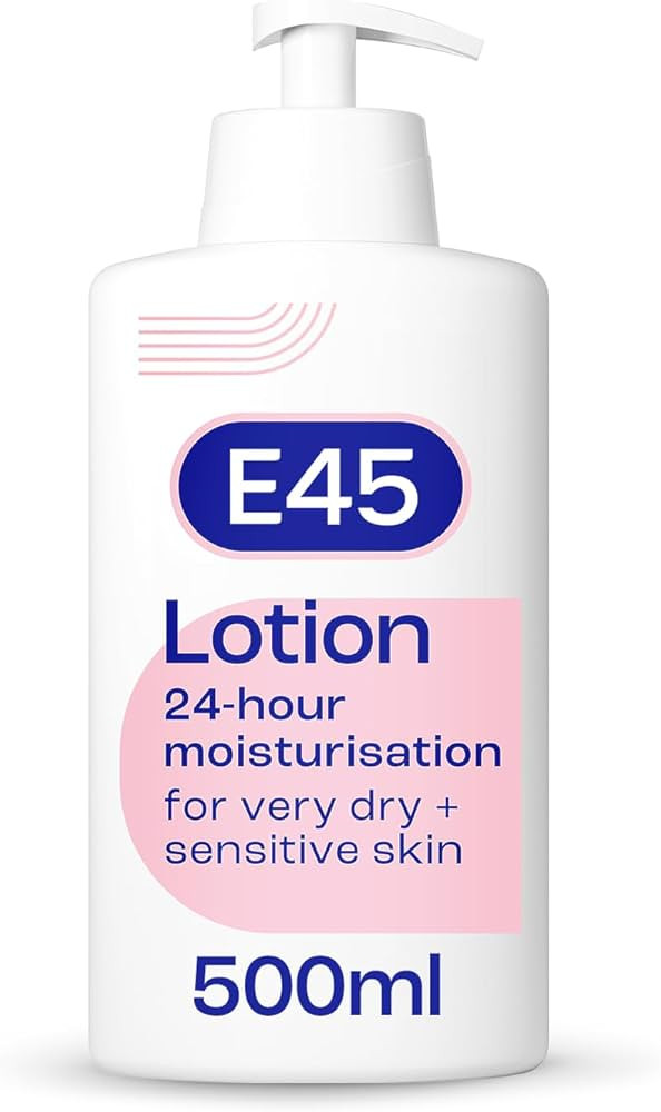 E45 Moisturiser Body Lotion for Very Dry Skin 500ml