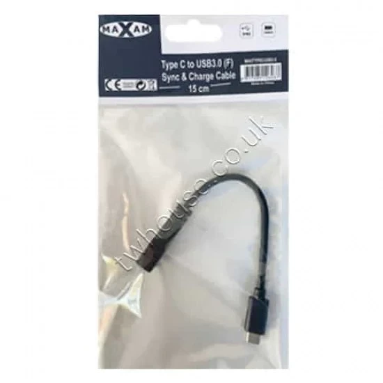 MAXAM Type-C to USB 3.0 15cm OTG Cable