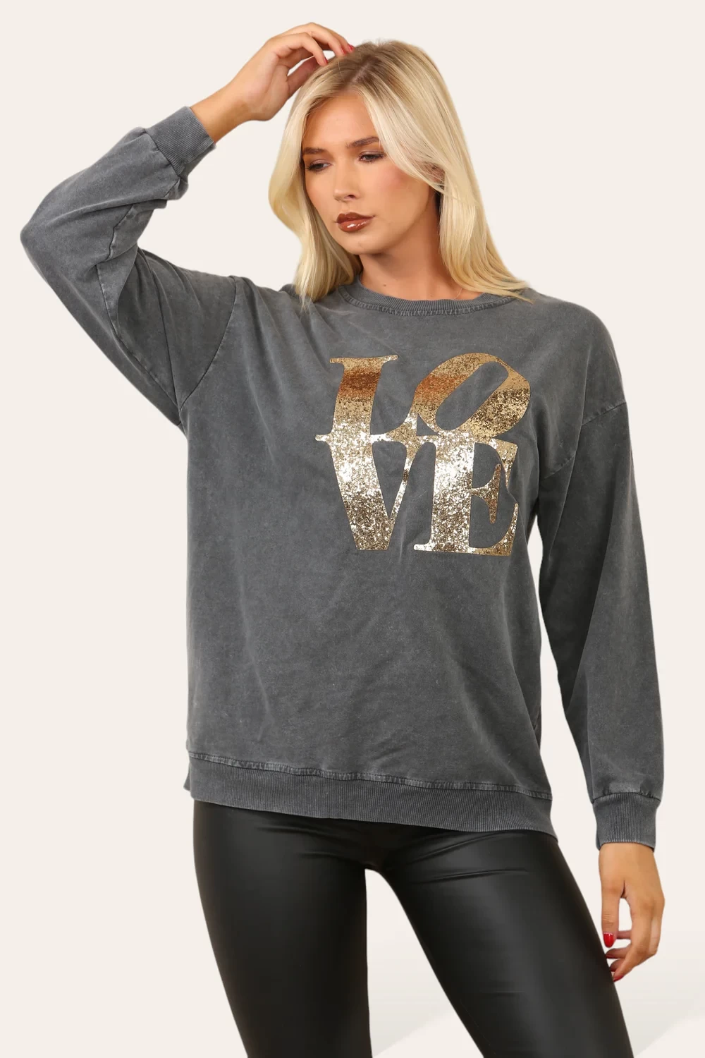 LOVE FOIL SWEAT
