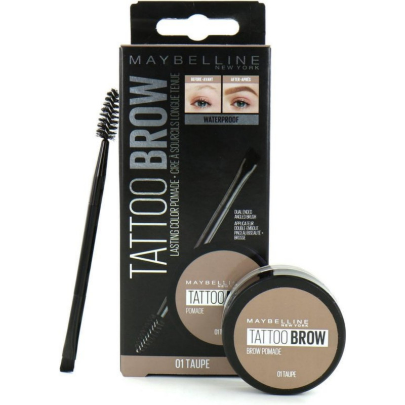 Maybelline Tattoo Brow Waterproof Pomade - 01 TAUPE