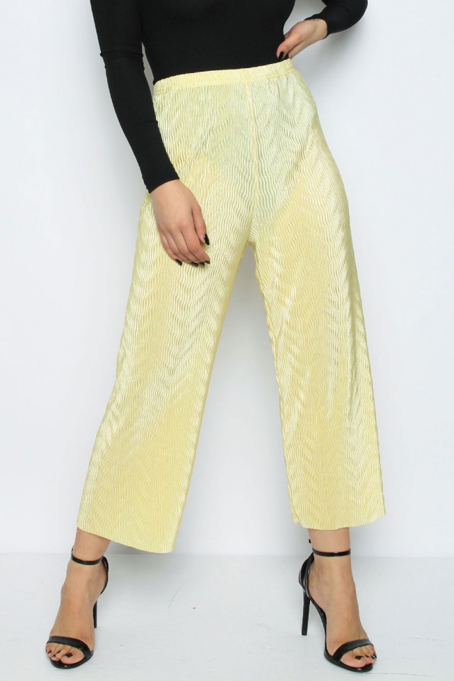 Pleated Culotte Trousers