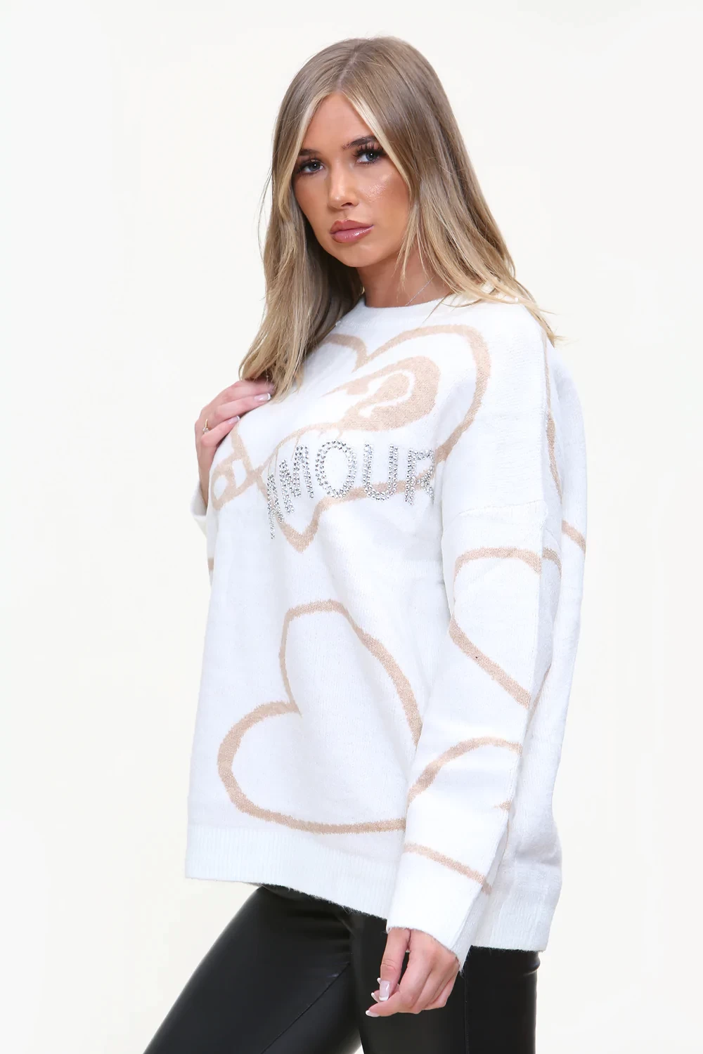 AMOUR HEART JUMPER