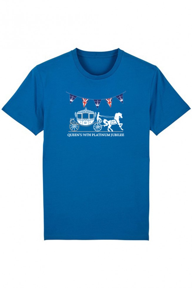 Horse Carriage Bunting Jubilee T-Shirt