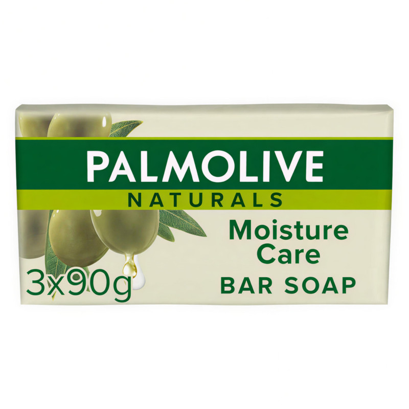 Palmolive Naturals Moisture Care Bar Soap 3x90g