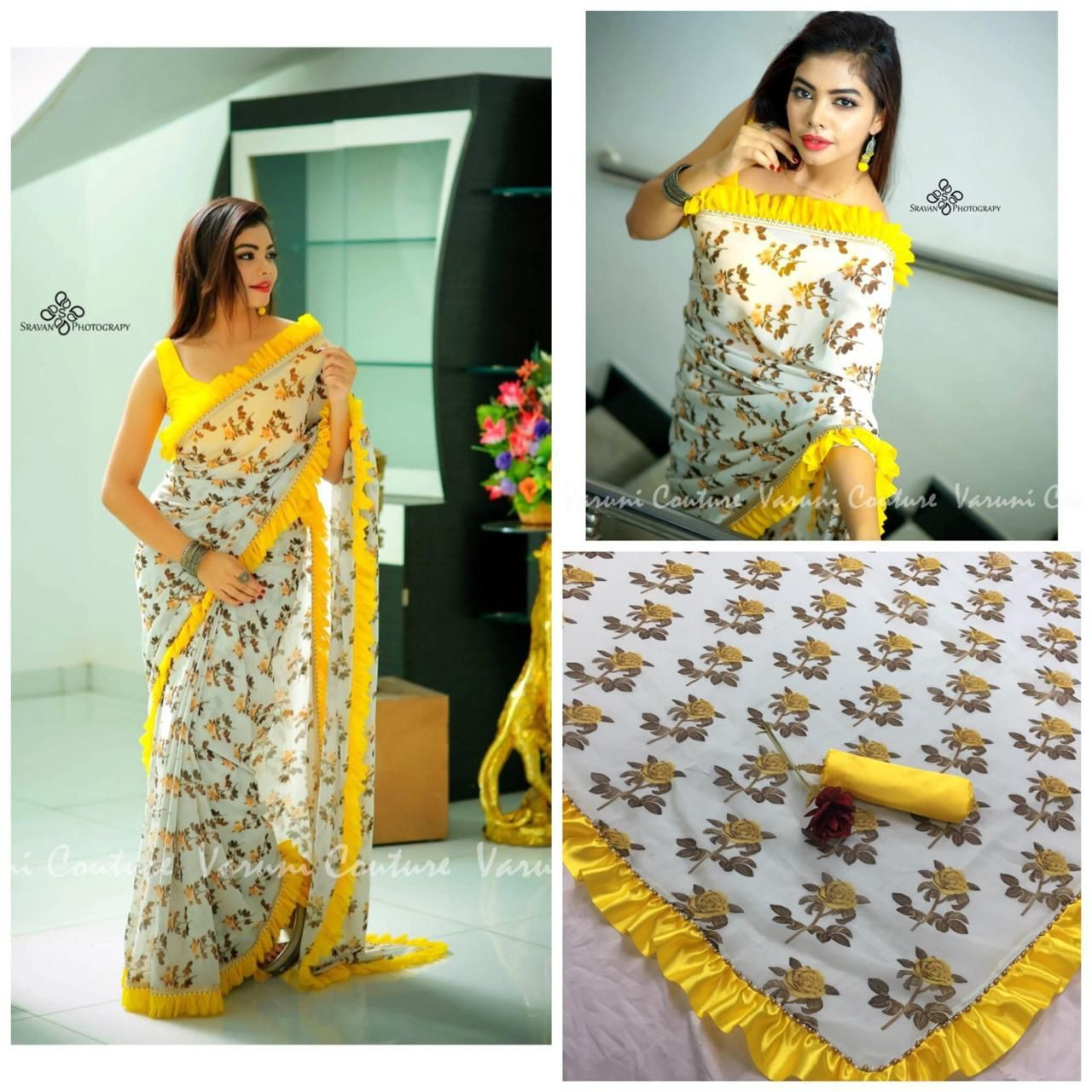 Designer saree for party wear