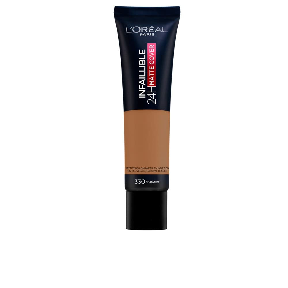 L'Oreal Paris Infallible 32HR Matte Cover Foundation 330 Hazelnut