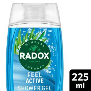 Radox Feel Active Shower Gel Body Wash 225ml