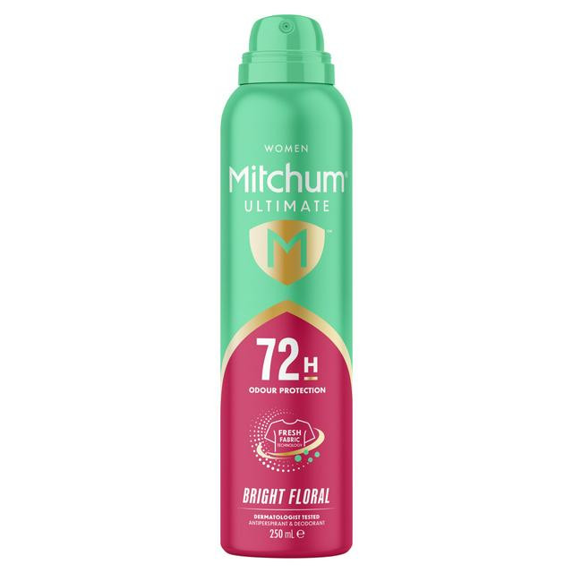 Mitchum Women Ultimate Bright Floral Antiperspirant & Deodorant 250ml
