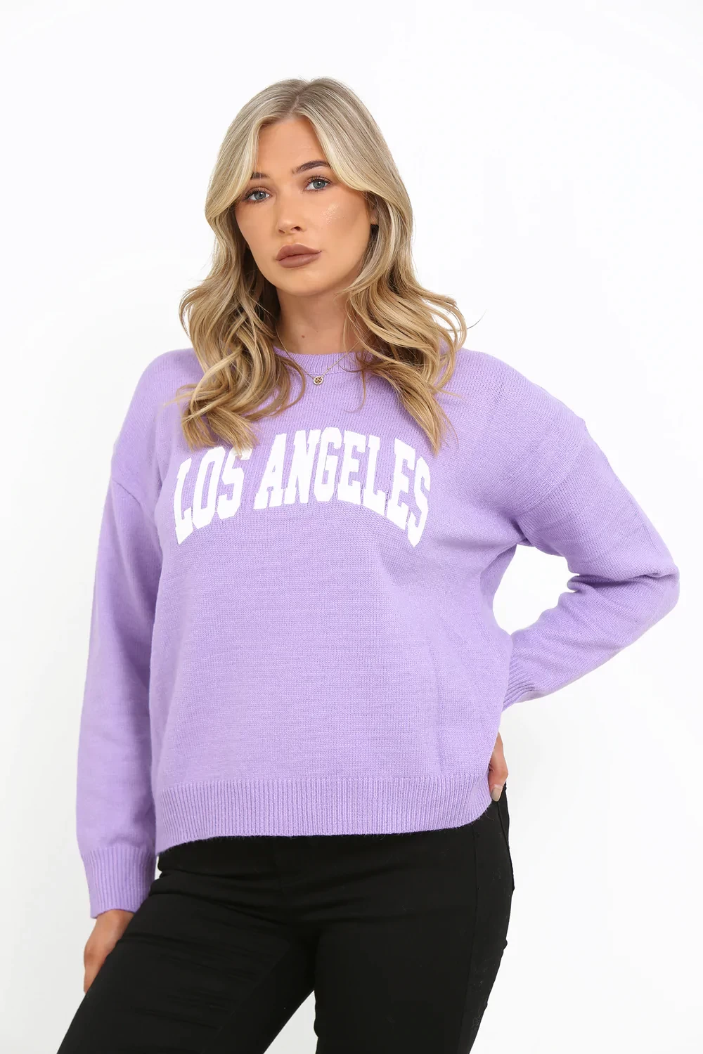 LOS ANGELS SLOGAN JUMPER