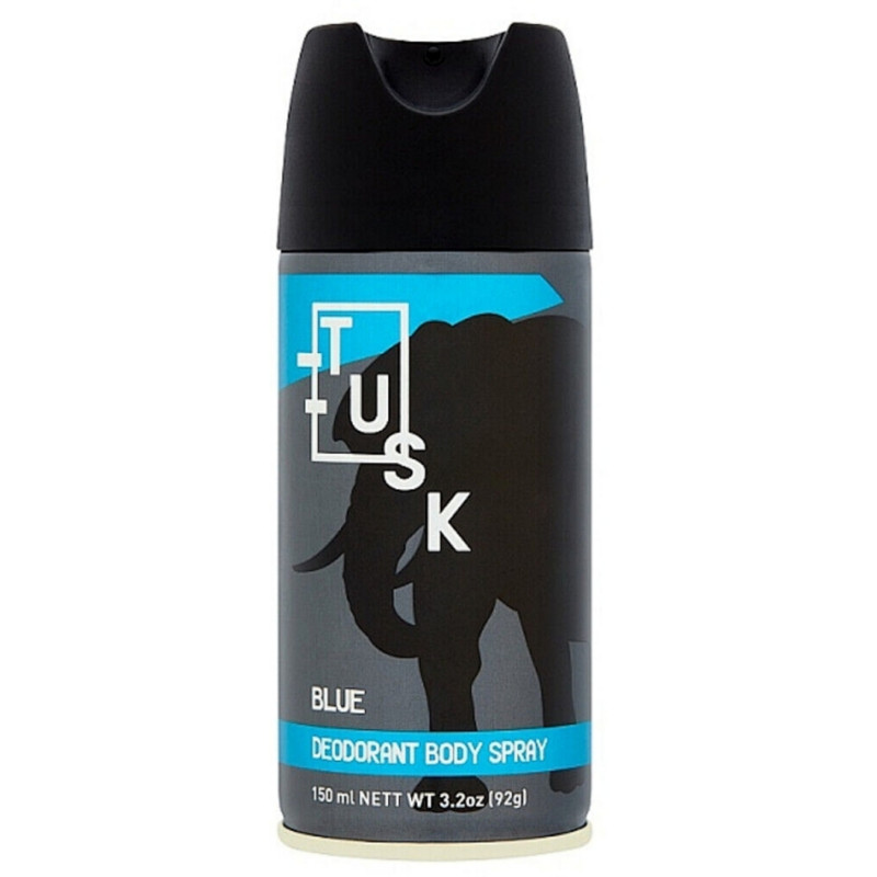Tusk Blue Men's Deodorant Body Spray 150ml