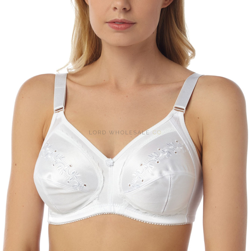 Ladies Embroidered Soft Cup Bras