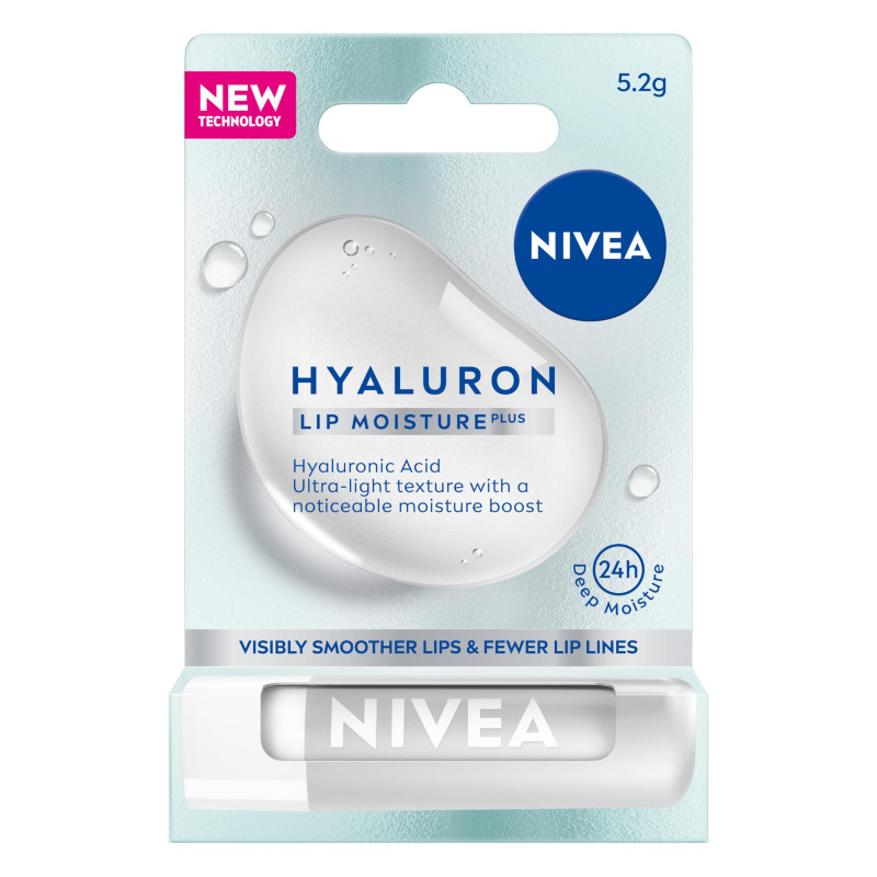 Nivea Hyaluron Moisture Plus Lip Balm 4.8g