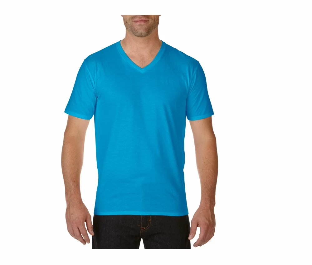 Premium Cotton Men's V-Neck T-Shirt