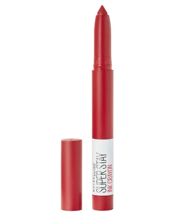 Maybelline Superstay Matte Ink Lipstick Lip Crayon 45 Hustle In Heels