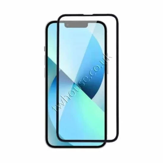 GS 21D 9H Full Cover Tempered Glass for iPhone 13 Mini (5.4") (Black)