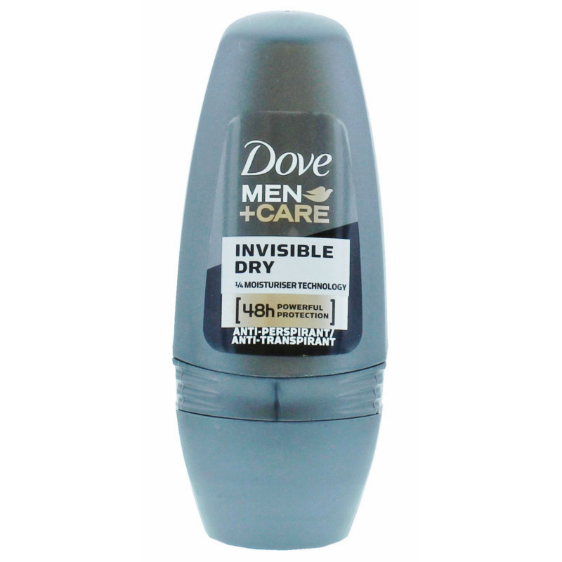 Dove Men + Care Invisible Dry 48Hr Powerful Protection Anti-Perspirant Deodorant Roll On 50ml