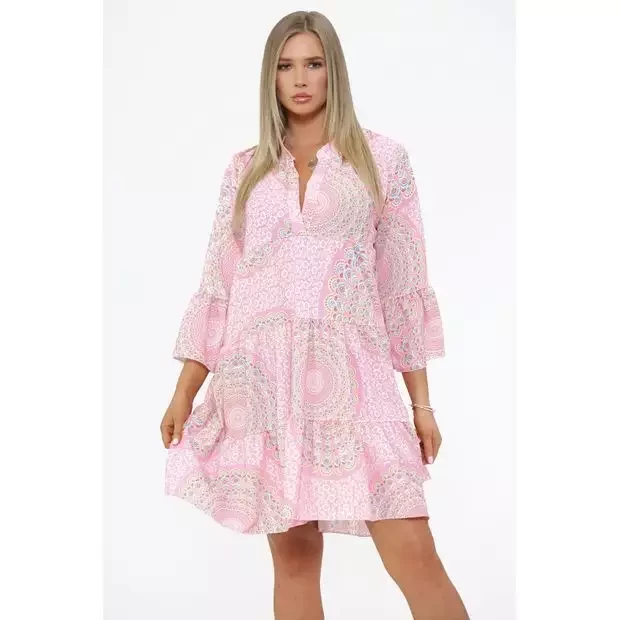 Paisely circle printed smoke