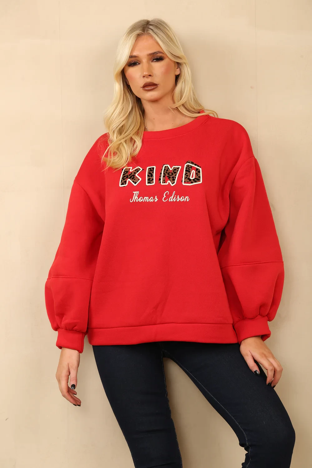 COOPER KIND SLOGAN SWEAT
