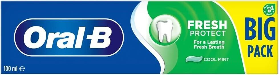 ORAL-B PASTE 1-2-3 F/MINT - 100ML