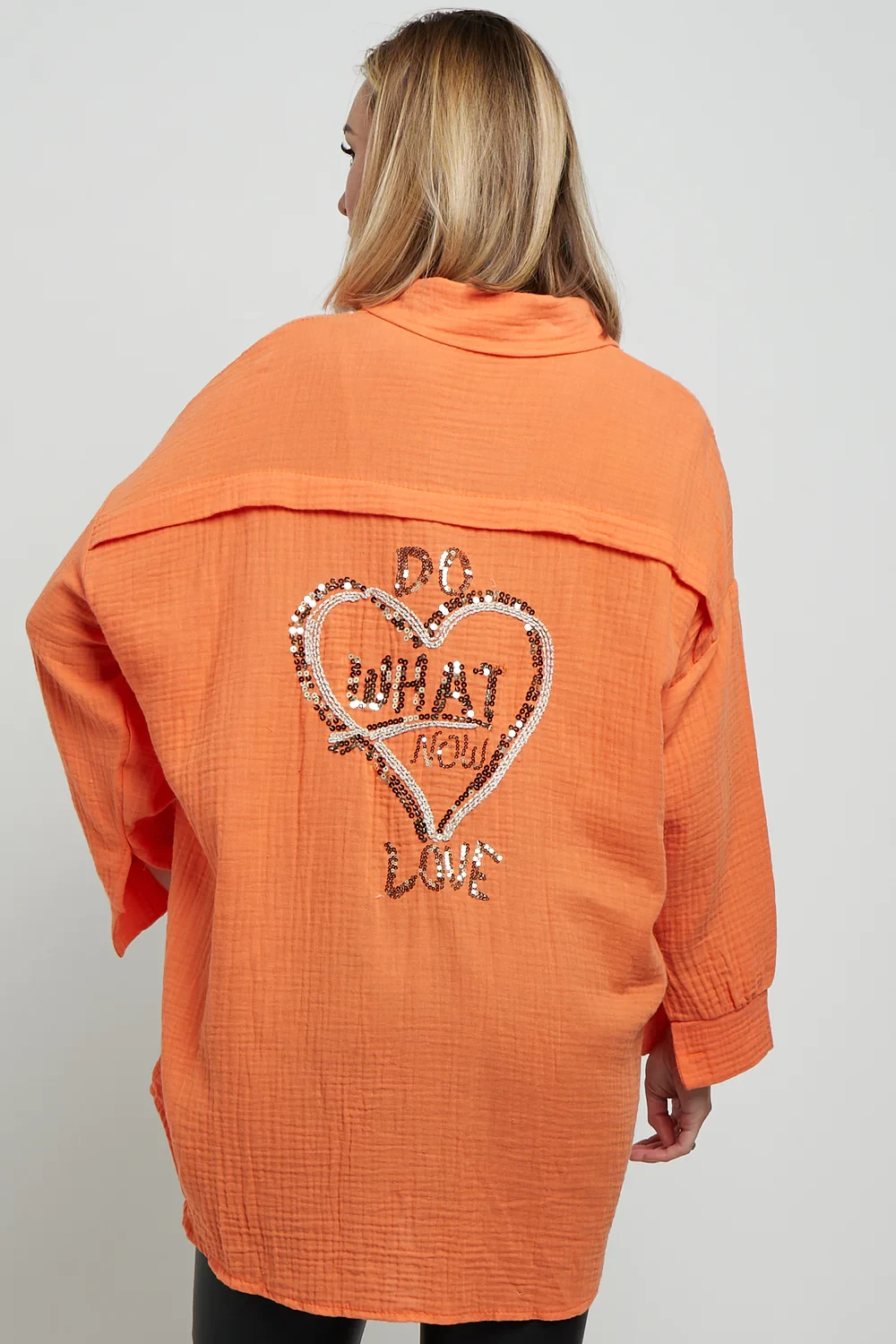 COTTON EMBELLISHED SHIRT