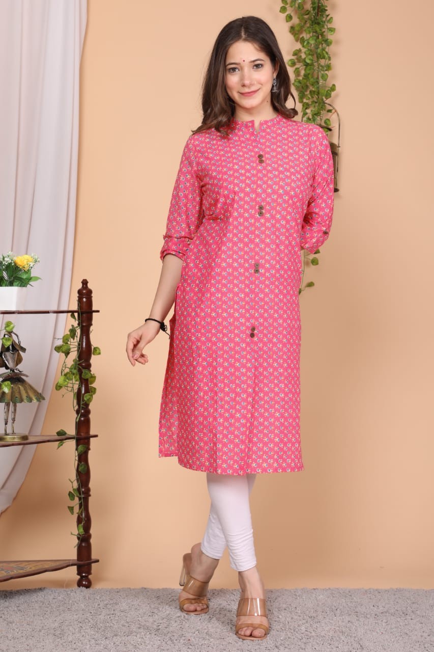 Beautiful cotton under Budget kurti's