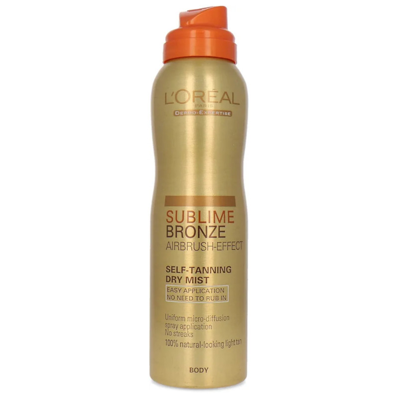 L'Oreal Sublime Bronze Self-Tanning Dry Mist - LIGHT TAN