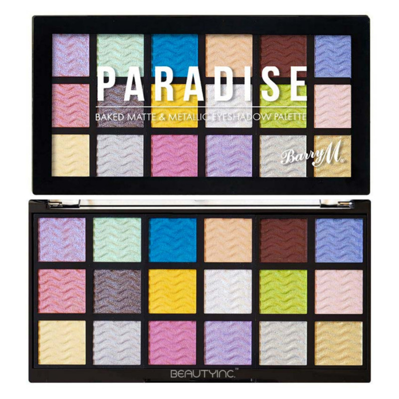 Barry M Paradise Baked Matte & Metallic Eyeshadow Palette