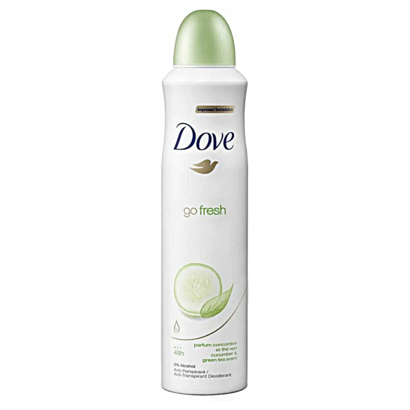 Dove Go Fresh Anti-Perspirant Deodorant Body Spray Cucumber 250ml