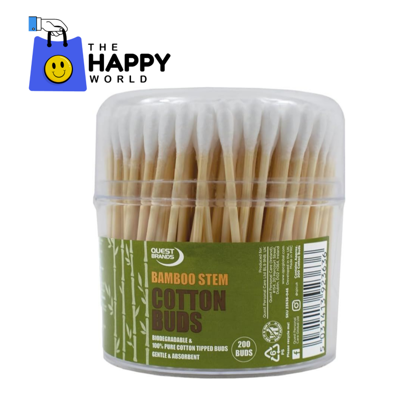 COTTON BUDS BAMBOO STEM ROUND - 200S