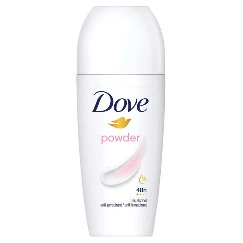 Dove Powder Women's Anti-Perspirant Deodorant Roll On 50ml