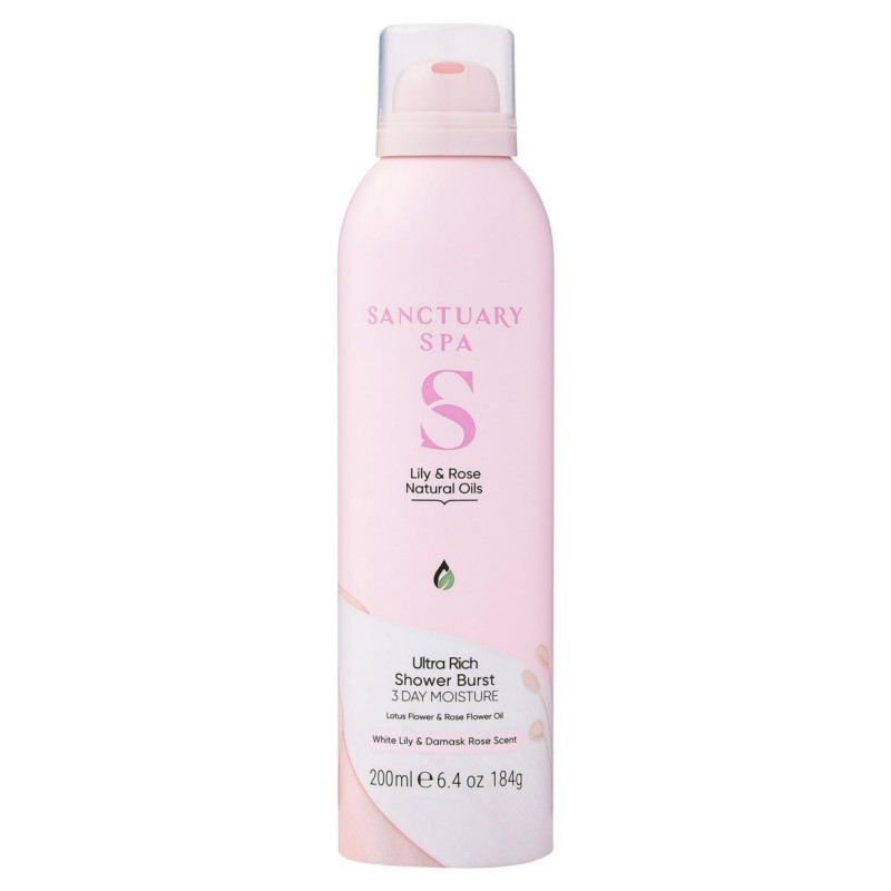Sanctuary Spa Lily & Rose Shower Burst 200ml