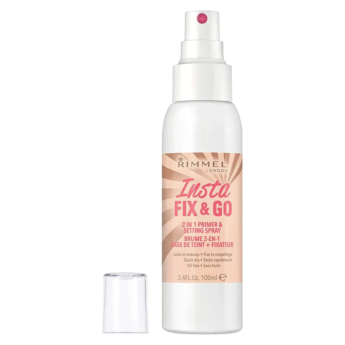 Rimmel Insta Fix and Go 2In1 Setting Spray 100ml