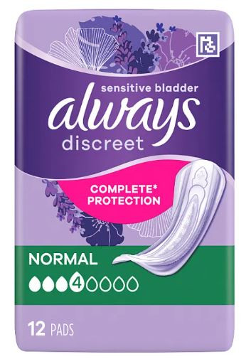 ALWAYS DISCREET NORMAL PLUS - 12S