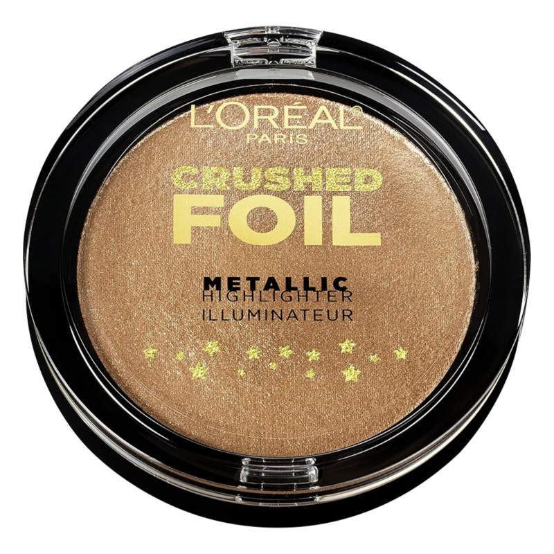 L'Oreal Paris Crushed Foil Metallic Highlighter - 20 GILDED GLOW