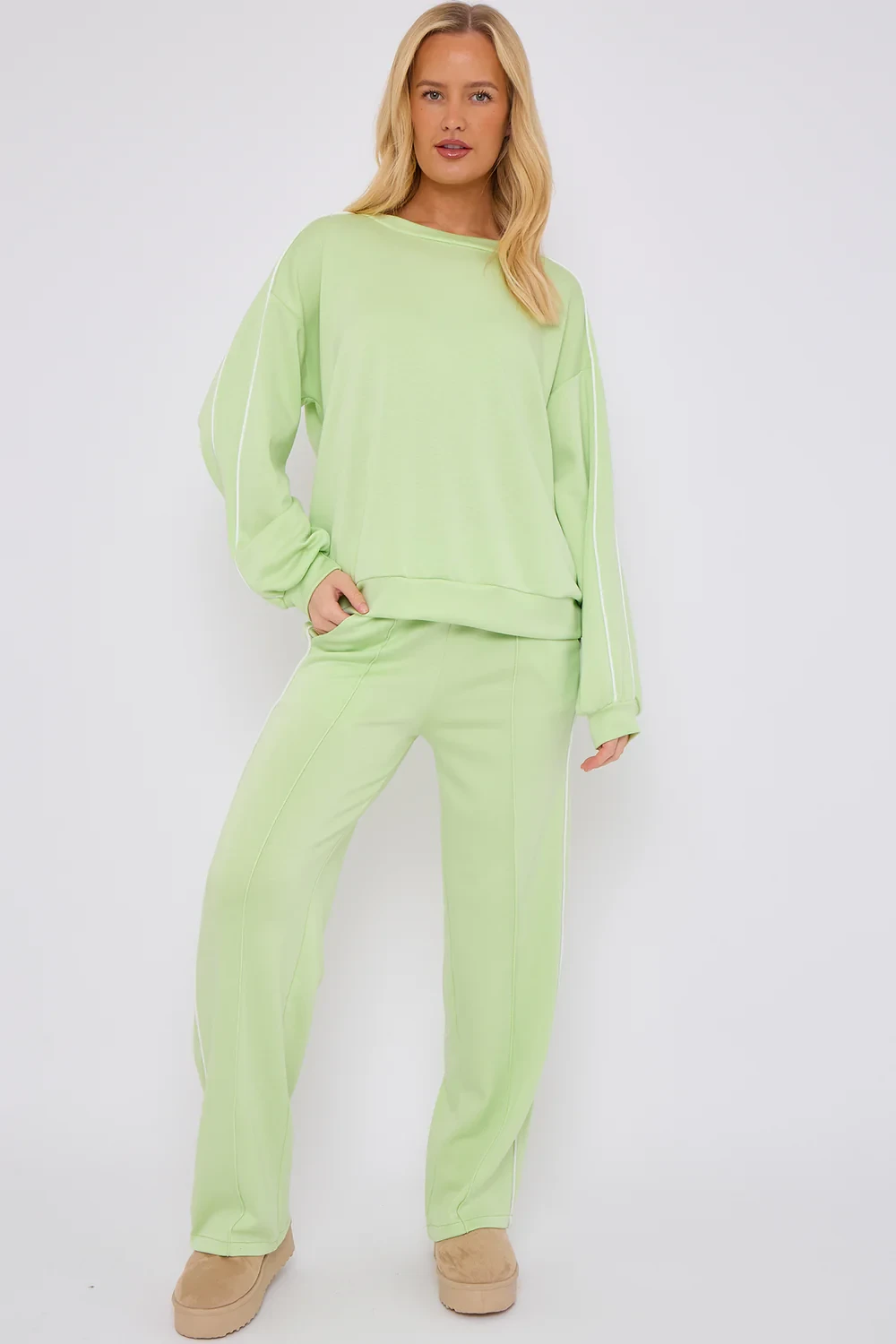 STRIPE DETAIL LOUNGEWEAR