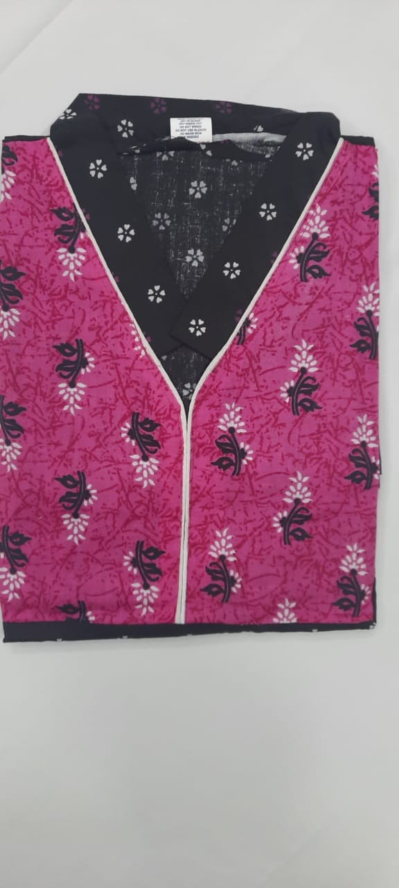 DOUBLE COLOR COTTON NIGHTY