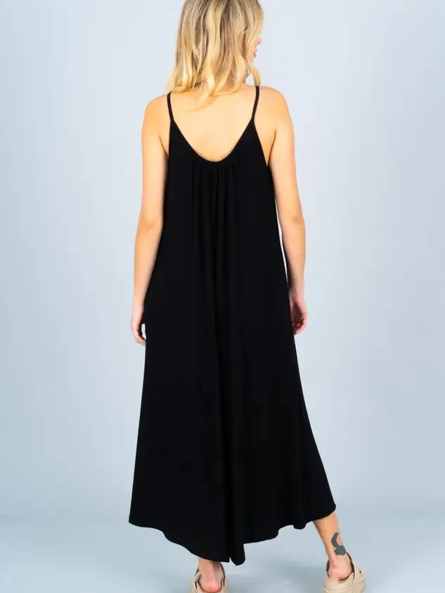 Spandex Soft Knit Jumpsuit