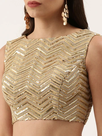 Stylish Look Wedding Wear Heavy Silk Readymade Blouses Collection