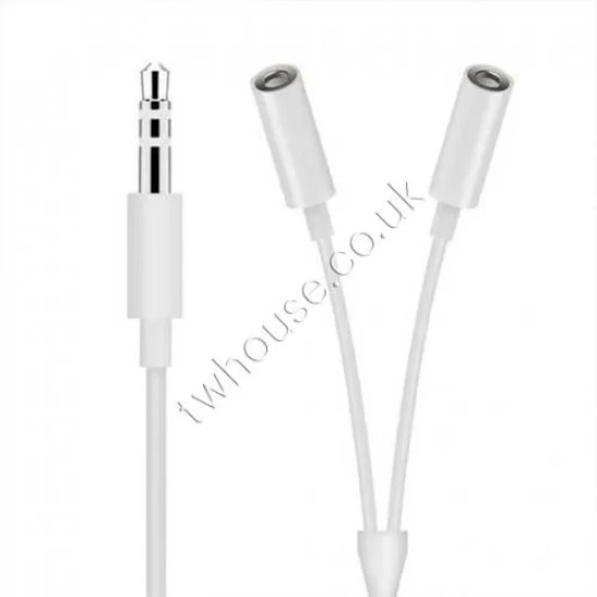 3.5mm Male to Dual Female Audio Adaptor