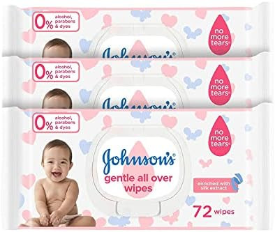 JOHNSON BABY WIPES - 72S