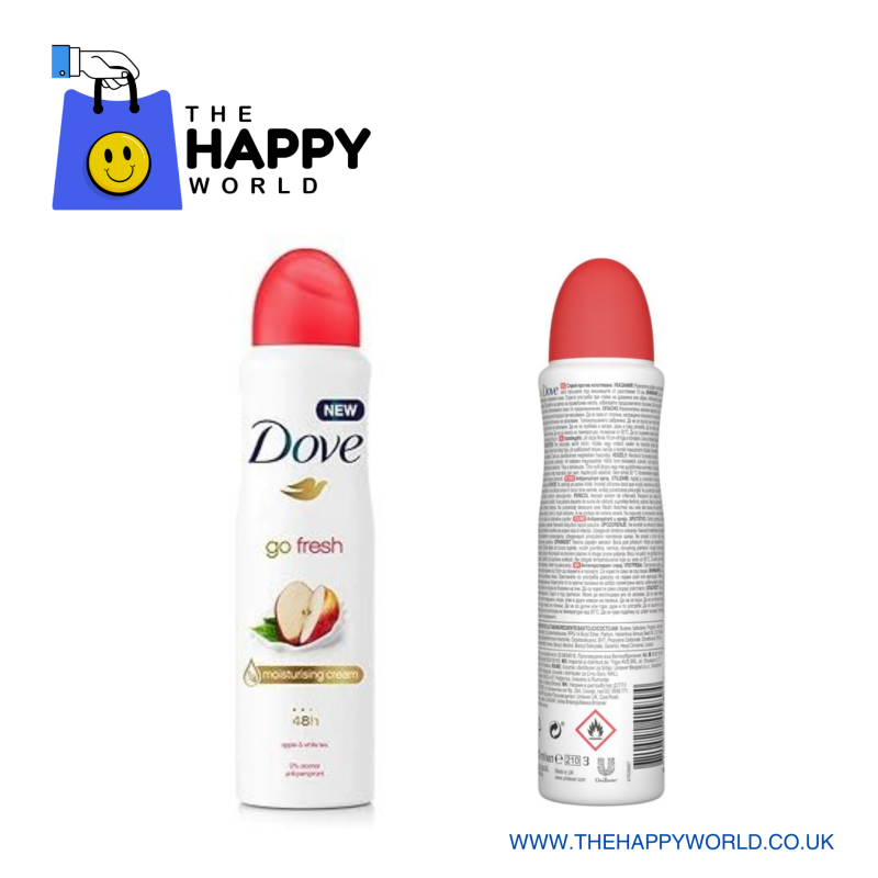 DOVE APA GO FRESH APPLE&TEA - 250ML